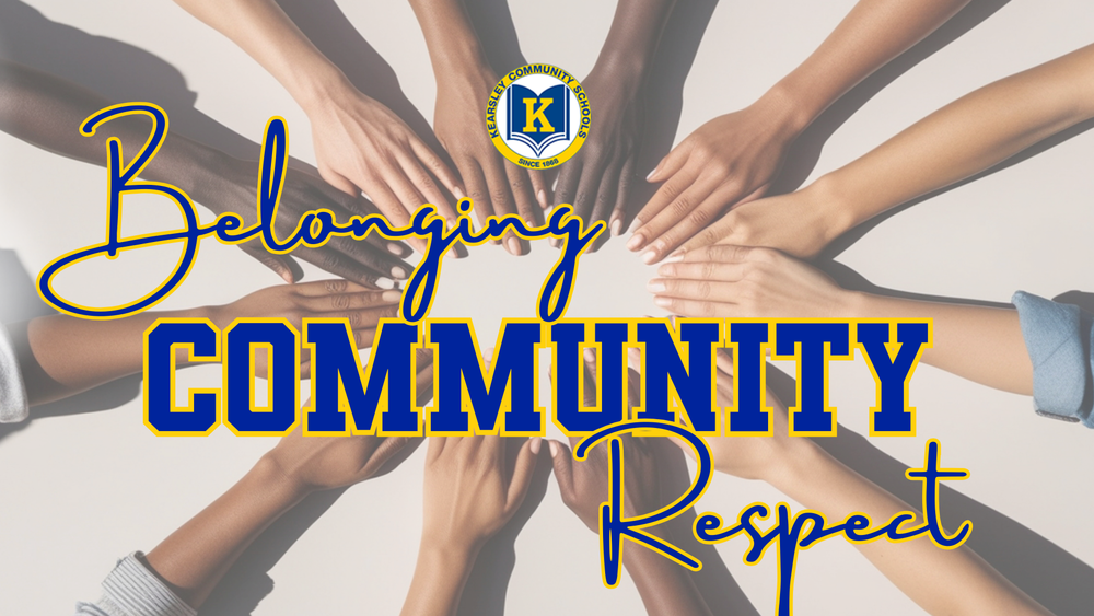 Belonging Community Respect words over hands