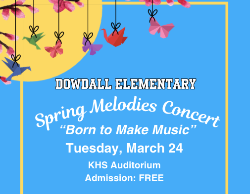 Dowdal Spring Melodies Concert