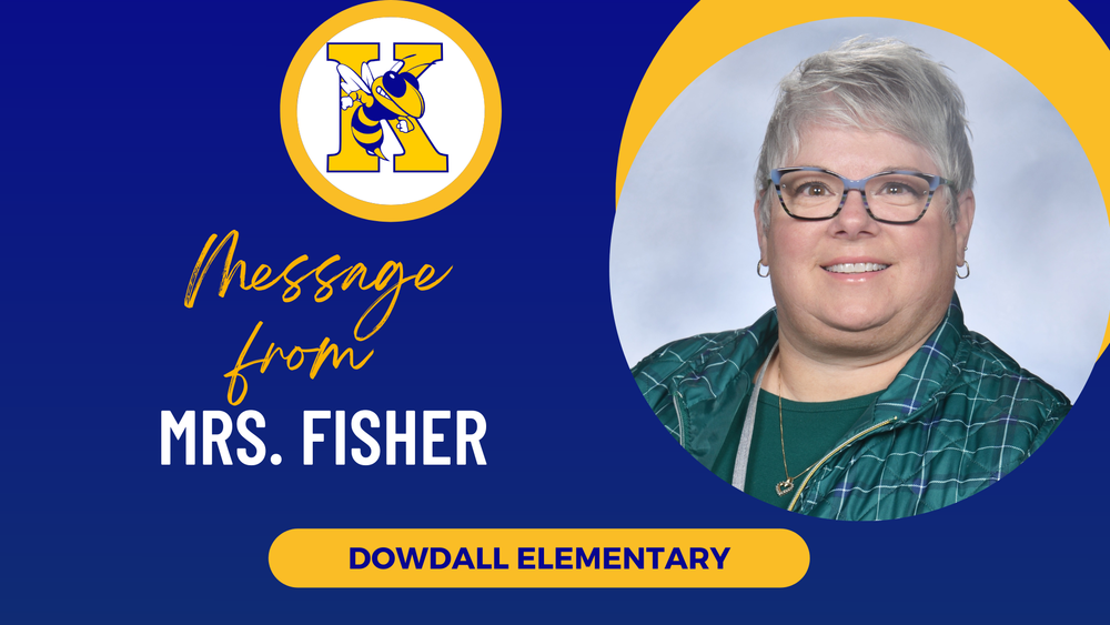 Message from Mrs. Fisher