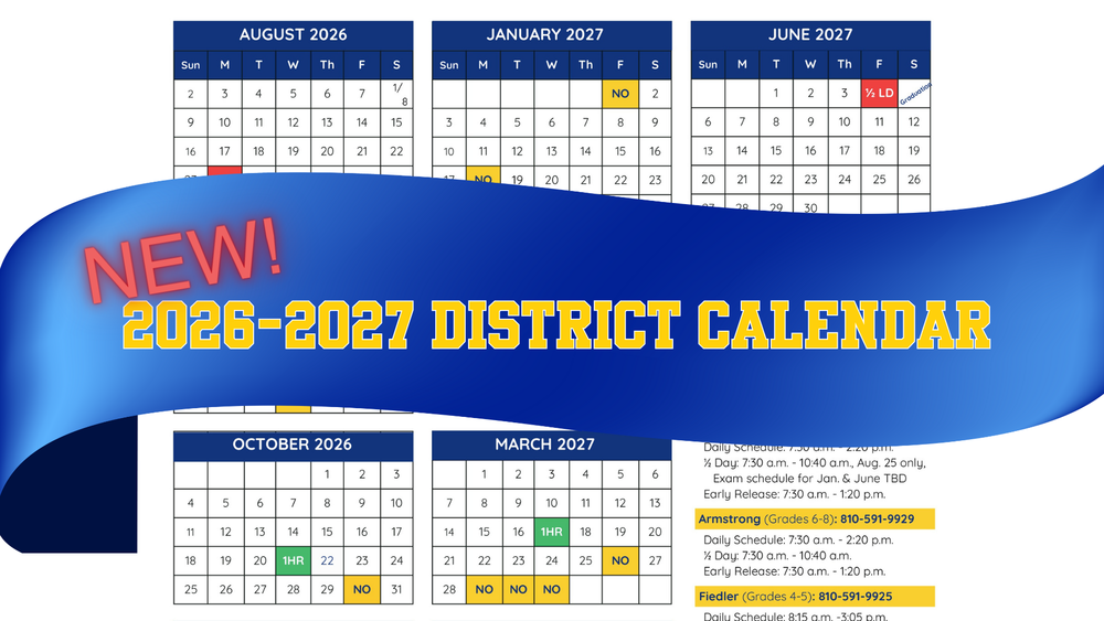 New Calendar Graphic