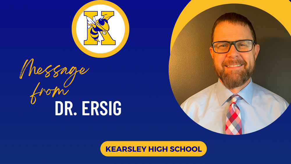Message from Dr. Ersig
