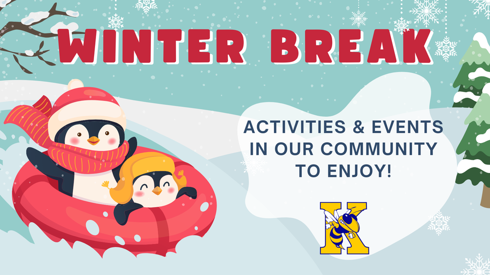 Winter Break Community Activities graphic