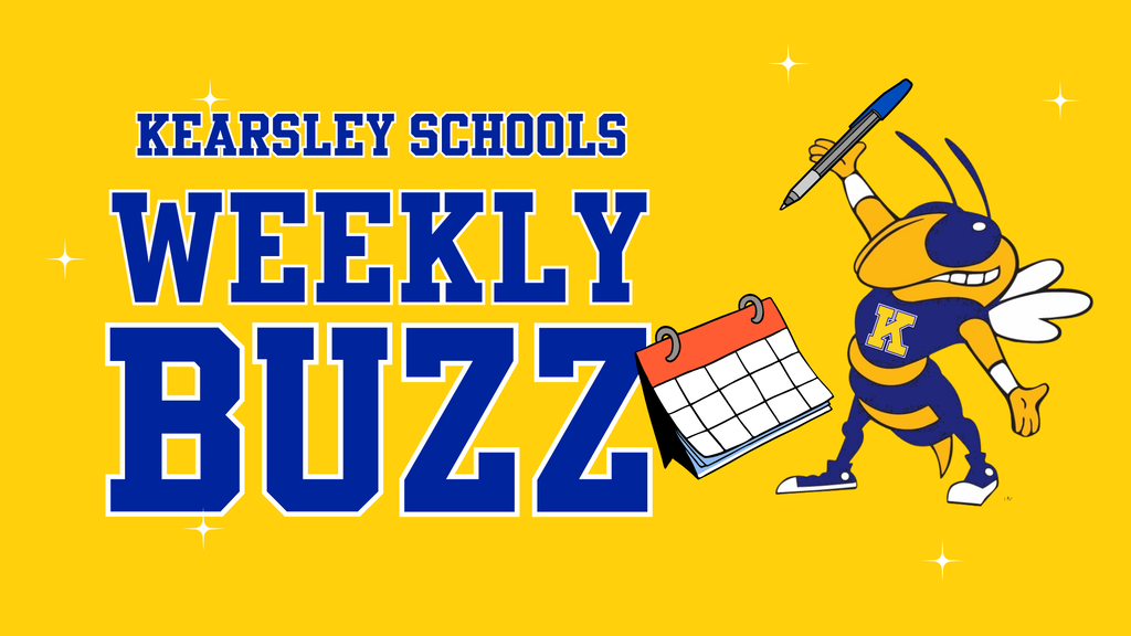 Kearsley Schools Weekly Buzz graphis