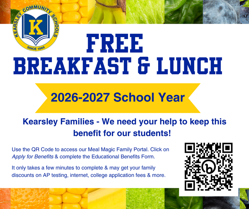 Free breakfast and lunch