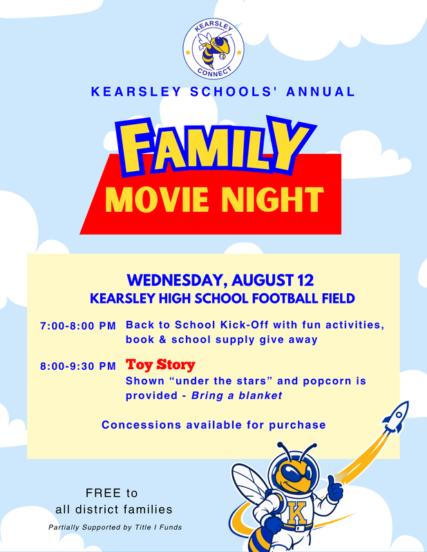 Family Movie Night flyer