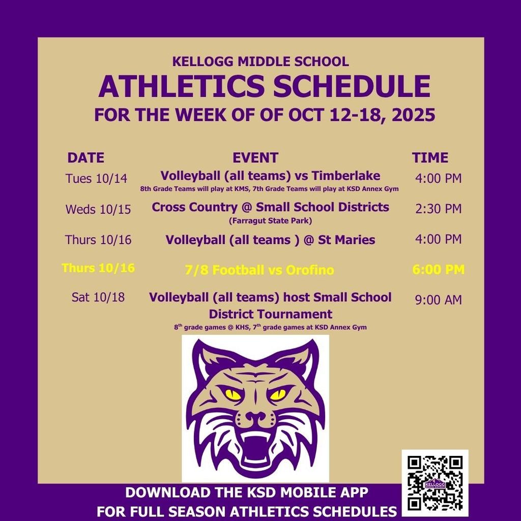 athletics schedule