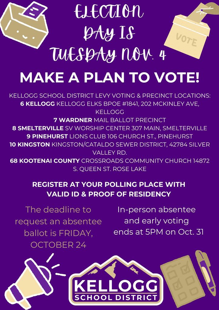 Make a plan to vote!
