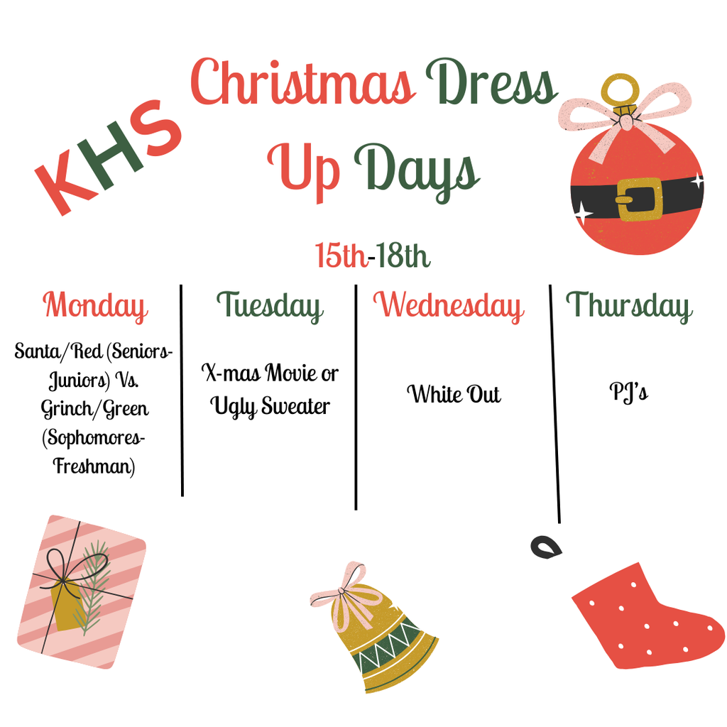 Kellogg High School dress up themes