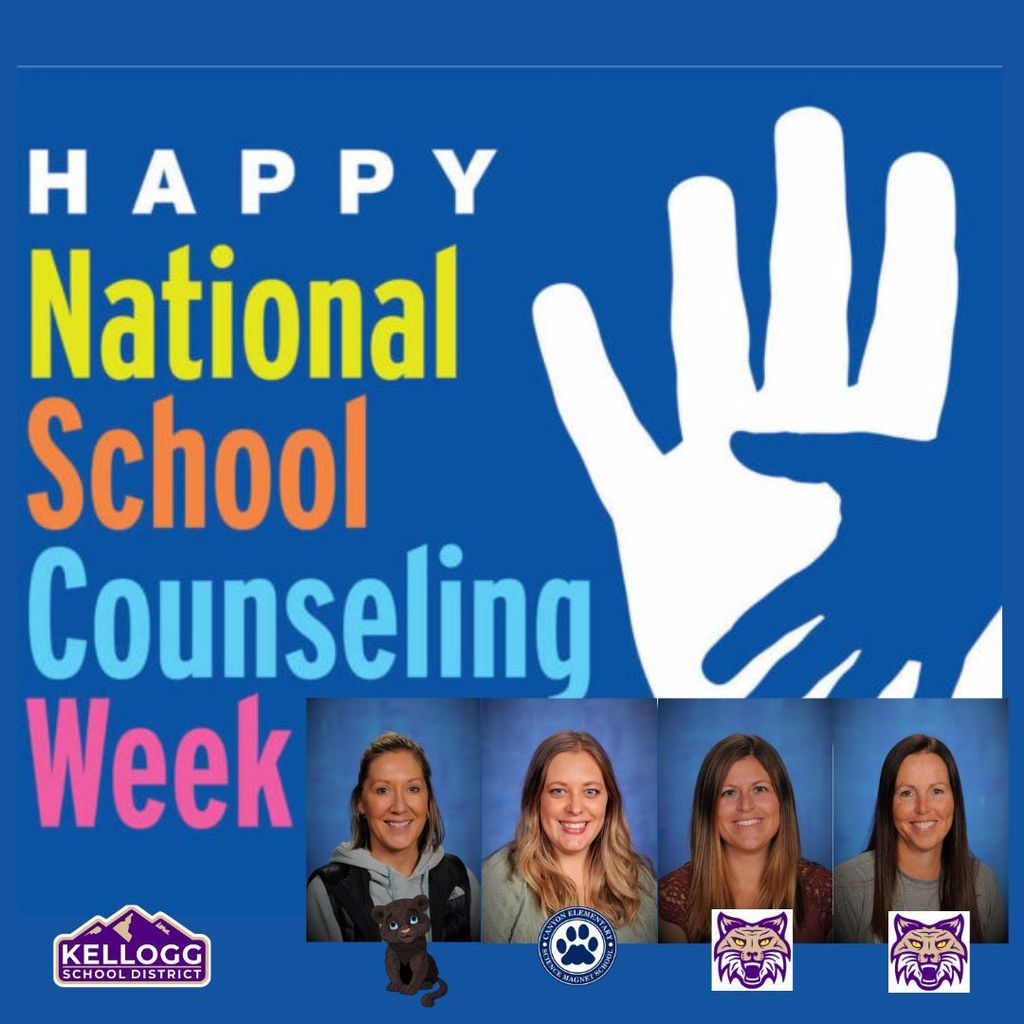 School counselors help students in more ways than you may know.  This week we celebrate them as a part of National School Counseling Week 2026.   Please join us in thanking Jana Nearing, Rachel Weaver, Staci Heiser and Lisa Cheney for the amazing work they do everyday. 