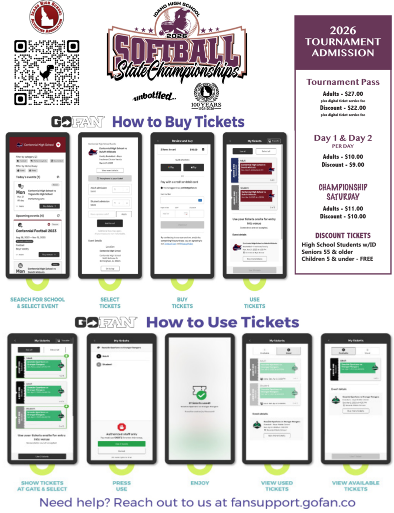 ticket information