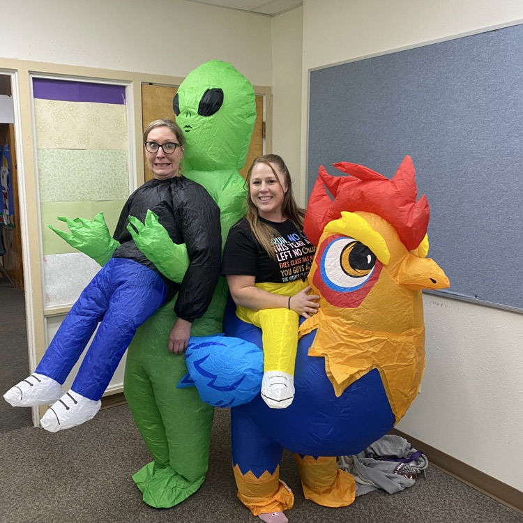 staff inflatables race