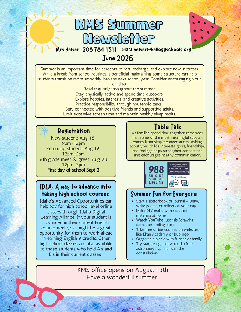 Summer newsletter