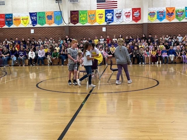 Assembly musical chairs