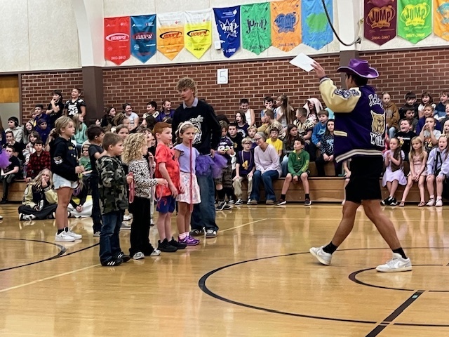 Students at assembly