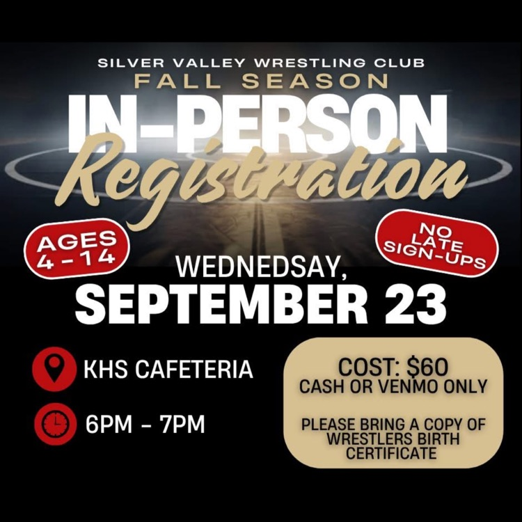 silver valley wrestling sign ups
