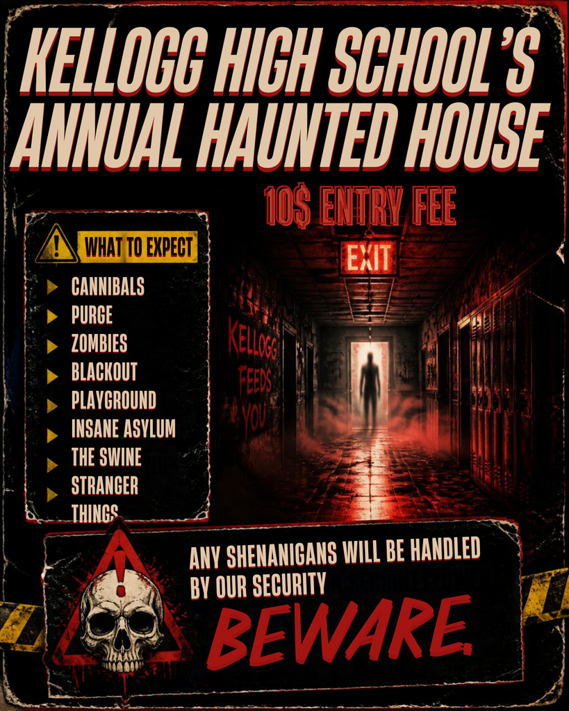 KHS haunted house oct. 24th