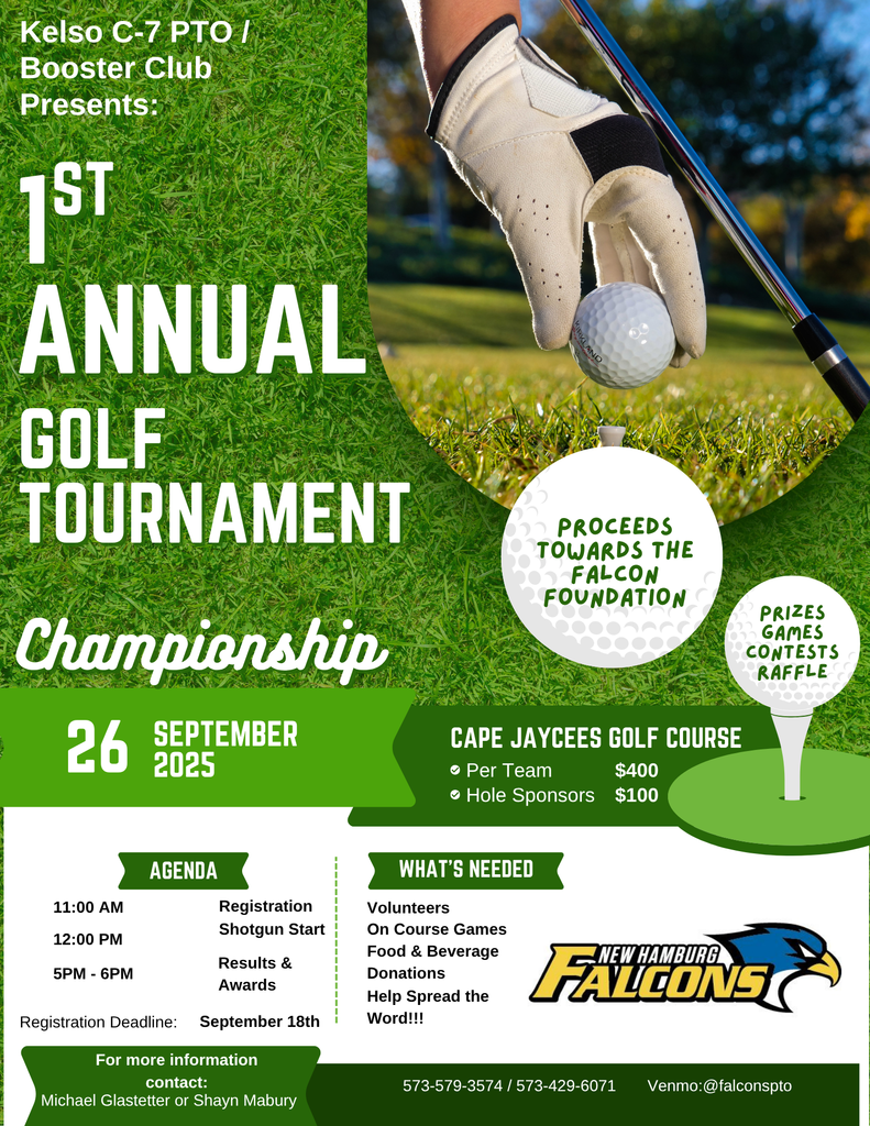 PTO/Booster Golf Tournament 
