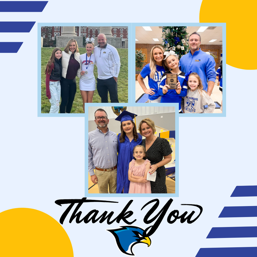 Cheer coaches thank you