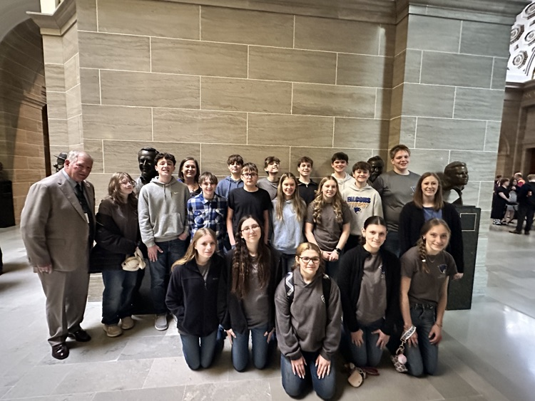 thank you, representative Dolan for taking the time to meet with our Falcons!