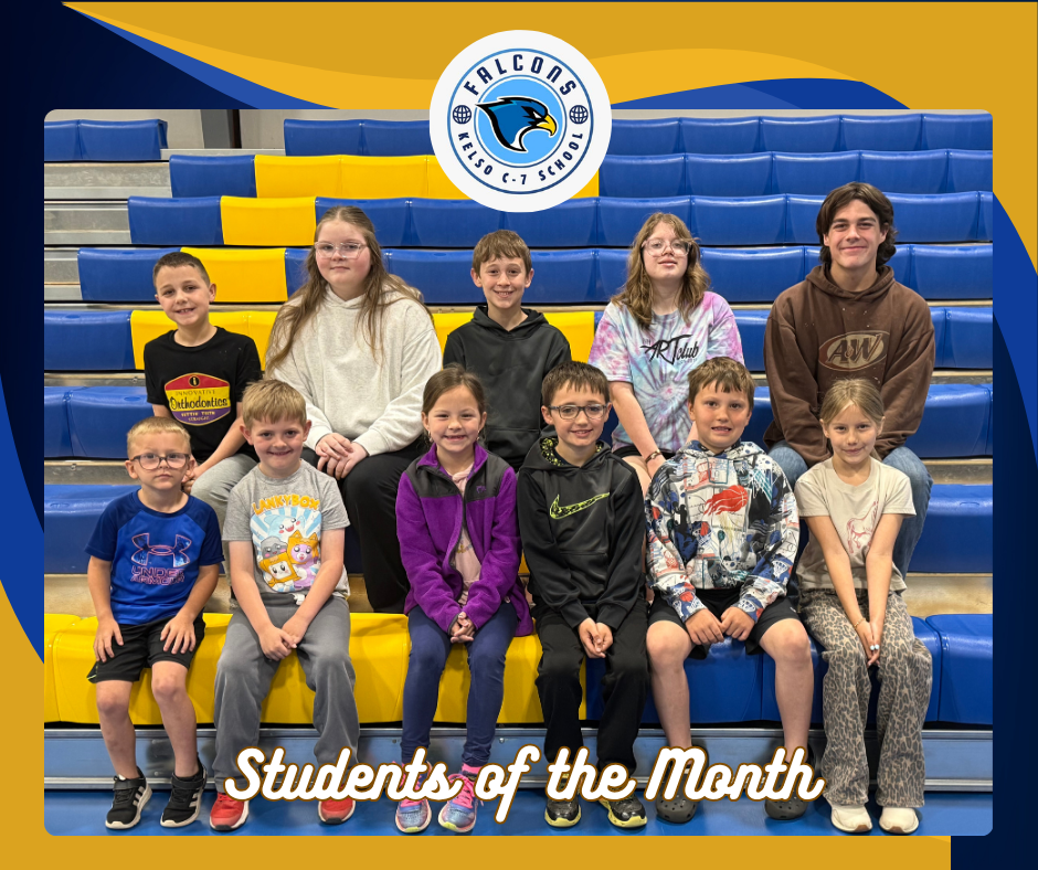 Students of the Month - April