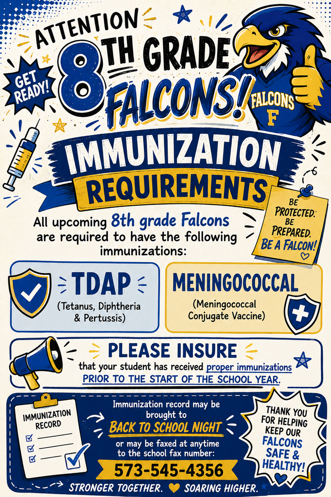 8th Grade Immunization Requirement
