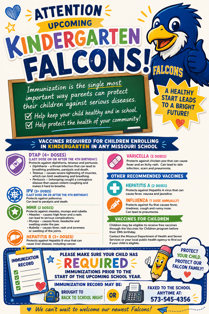 Kindergarten Immunization Requirement