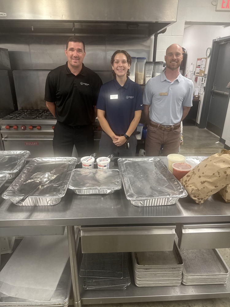 Thank you to Southern Bank for lunch!