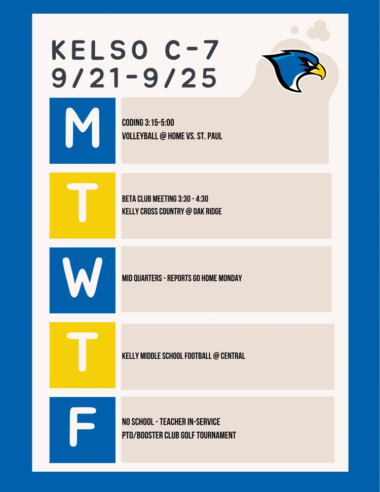 Weekly Schedule