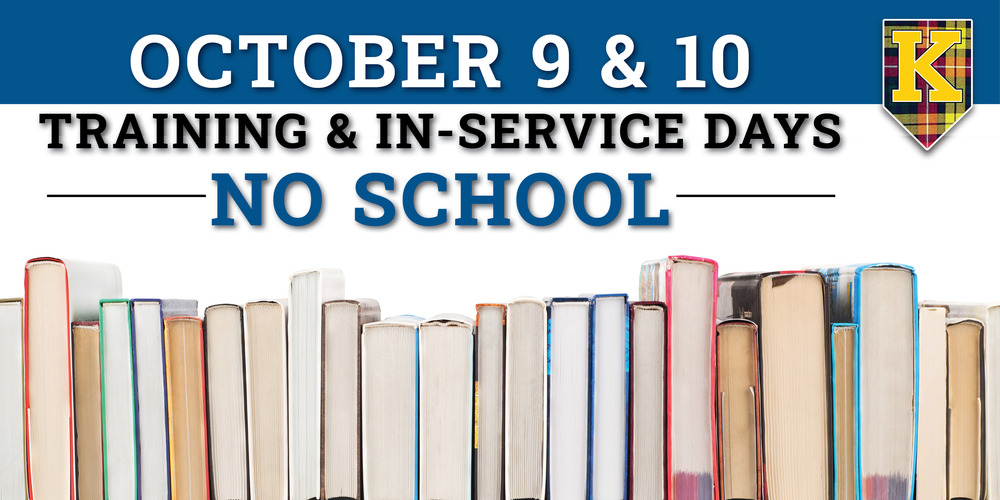 no school  october 9 & 10