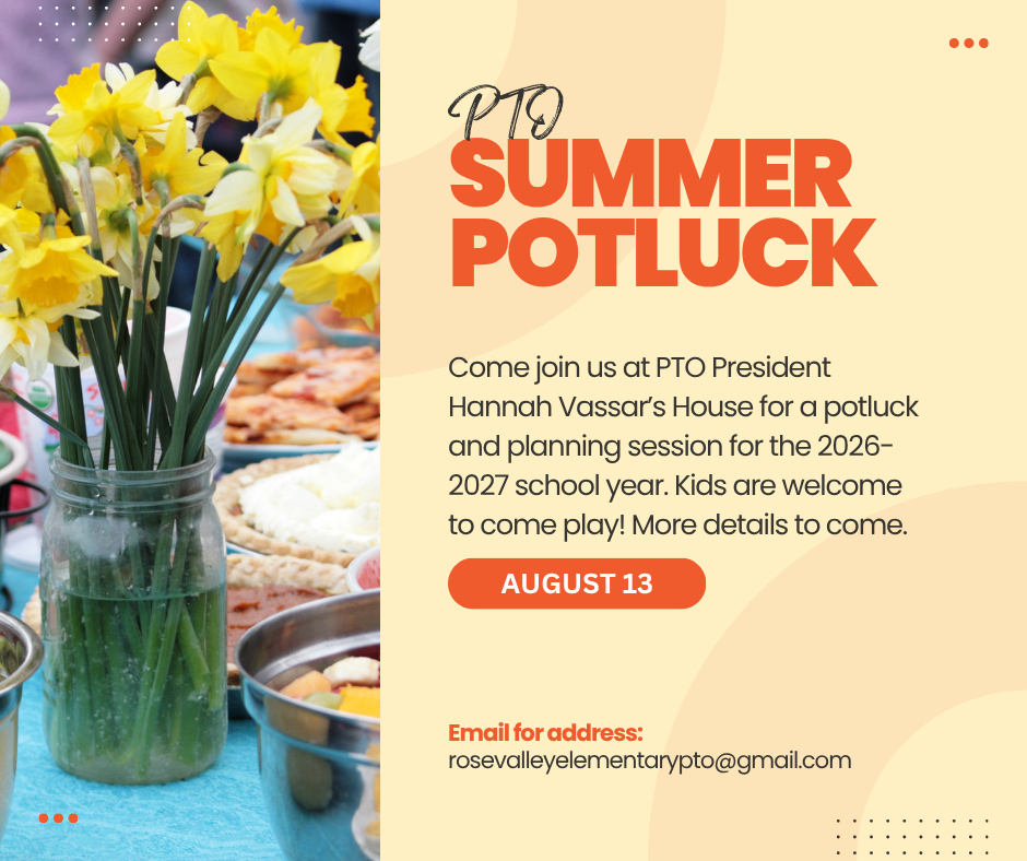 PTO Summer Potluck