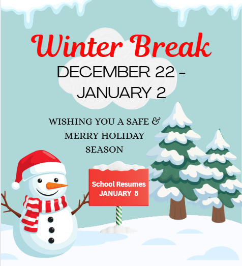 WINTER BREAK