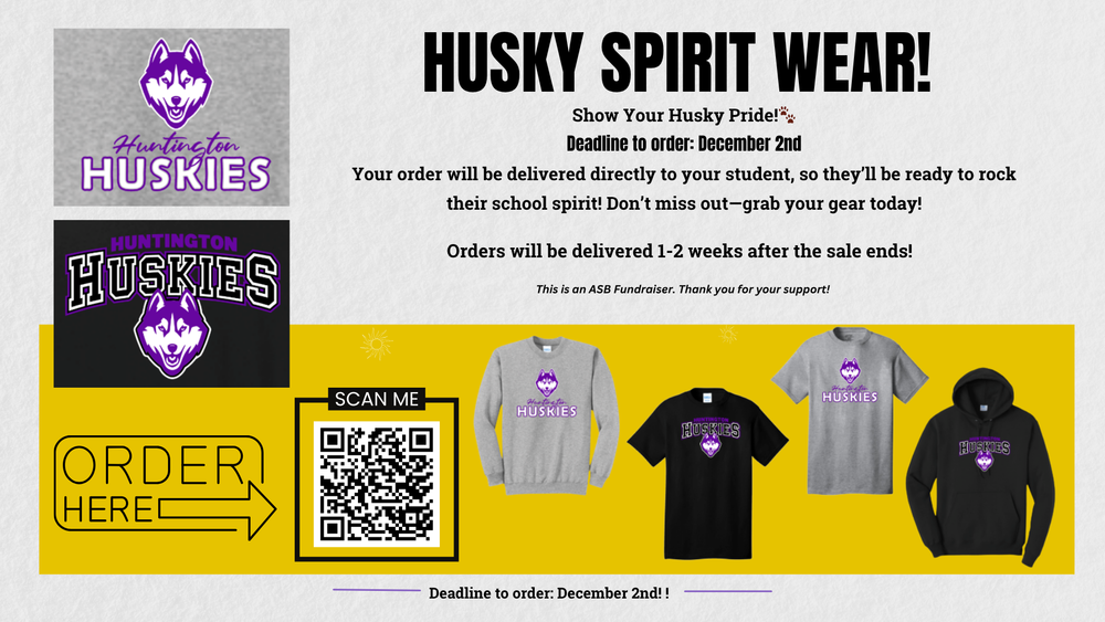 Husky Spirit Wear