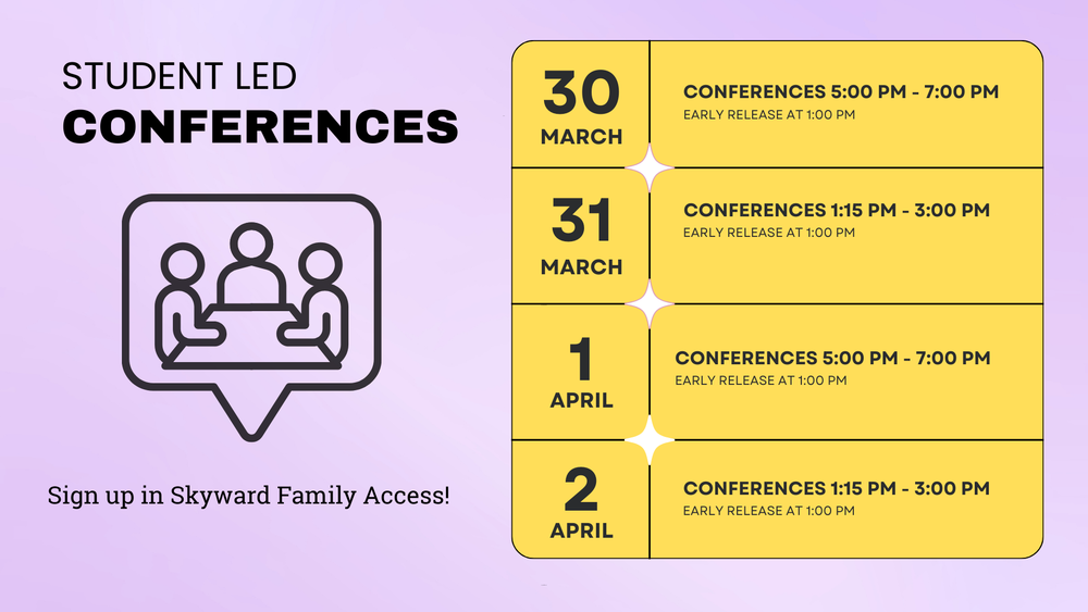 Student Led Conferences