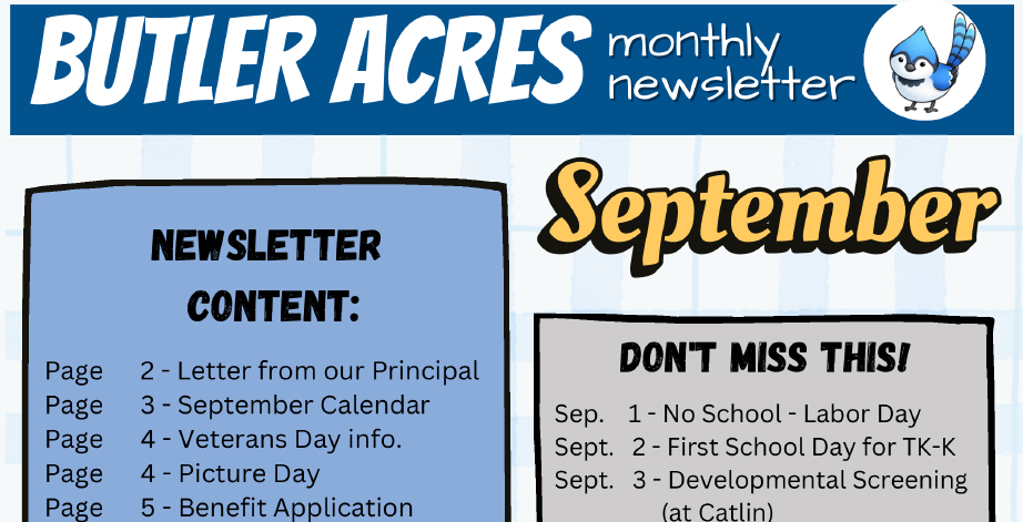 September Newsletter 2025