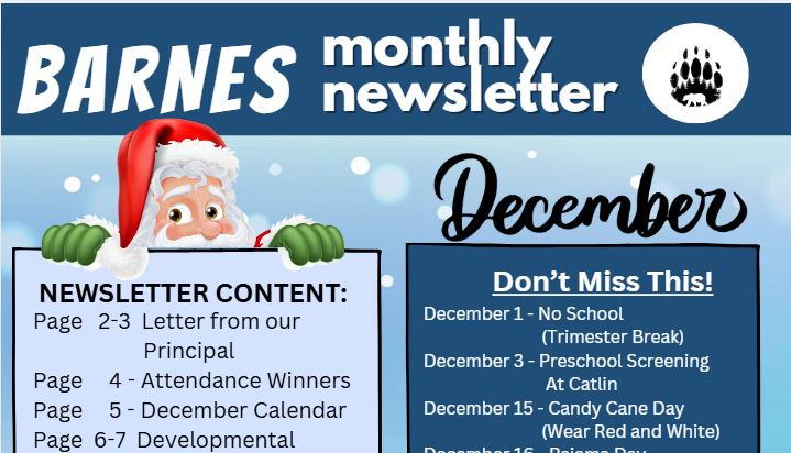 December Newsletter