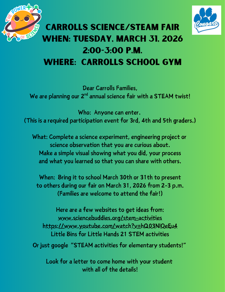 Carrolls Science Fair