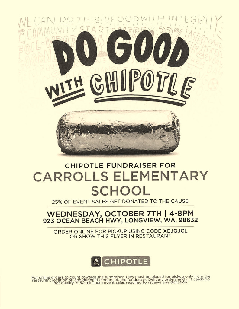 Do Good With Chipotle Fundraiser
