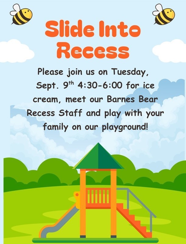 Slide Into Recess Flyer