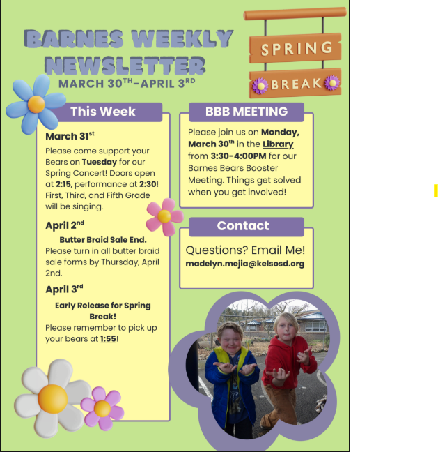 Weekly Newsletter