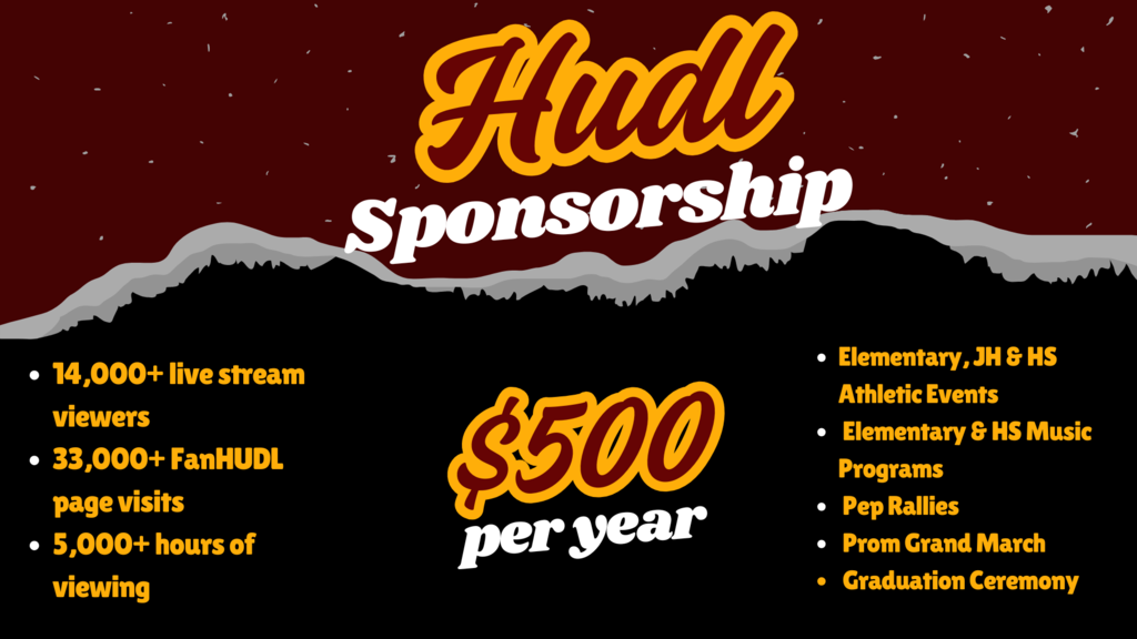 HUDL Sopnsorship