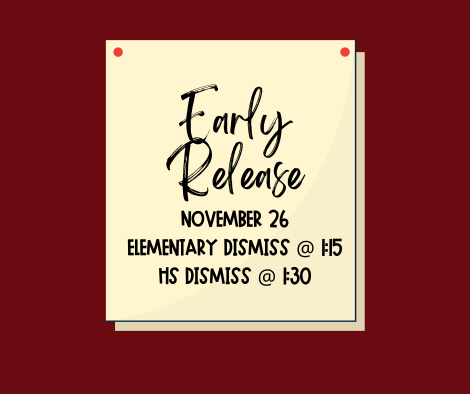 Early Release Nov 26