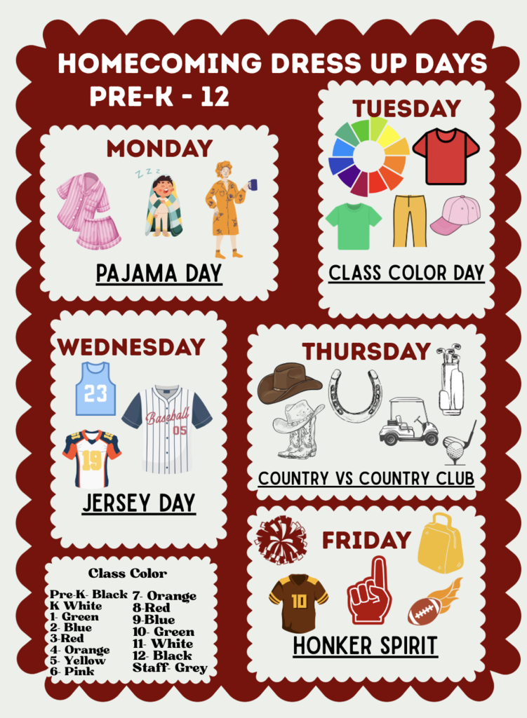 HOCO Dress up Days
