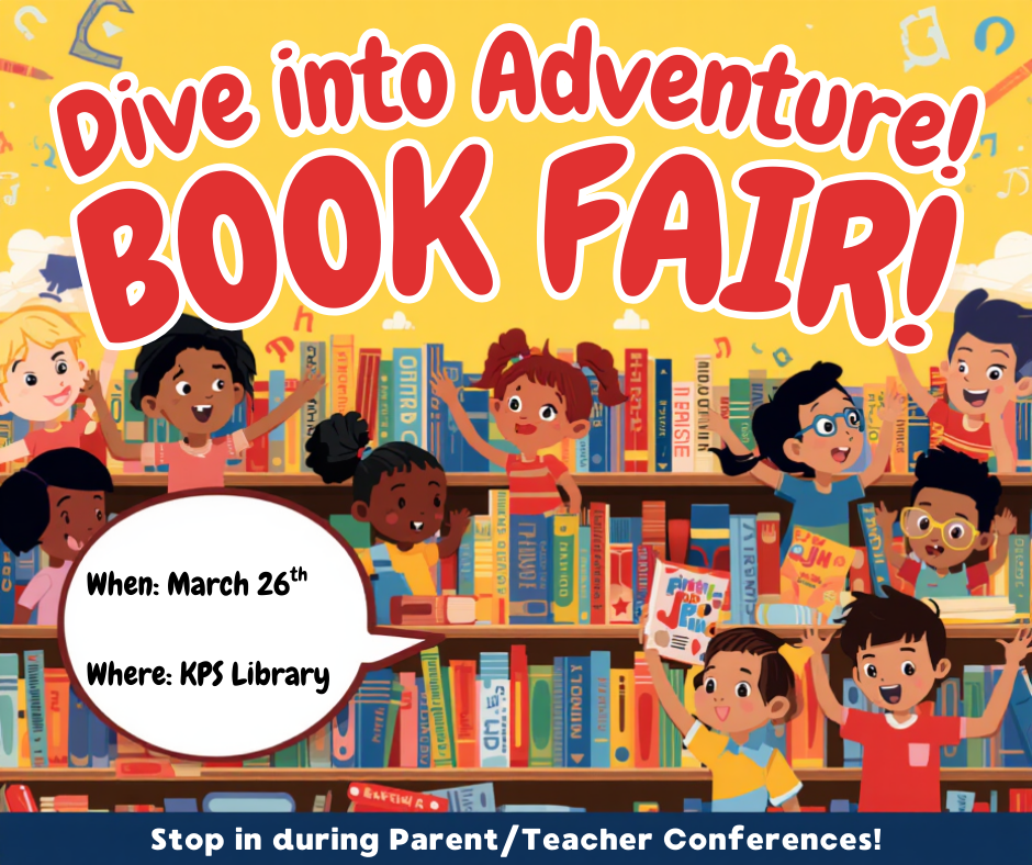 Colorful Book Fair Celebration with Kids