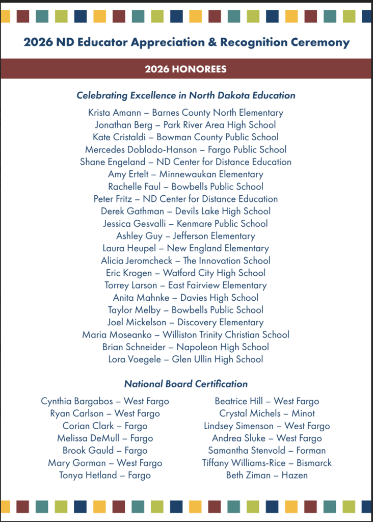 jess educator appreciation