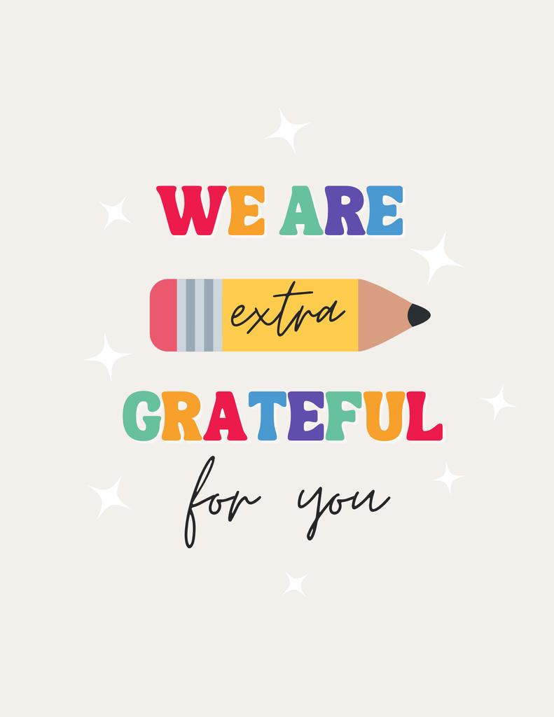 Teacher Appreciation