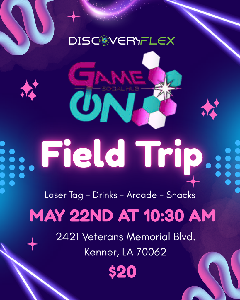 Game On Field Trip Flyer