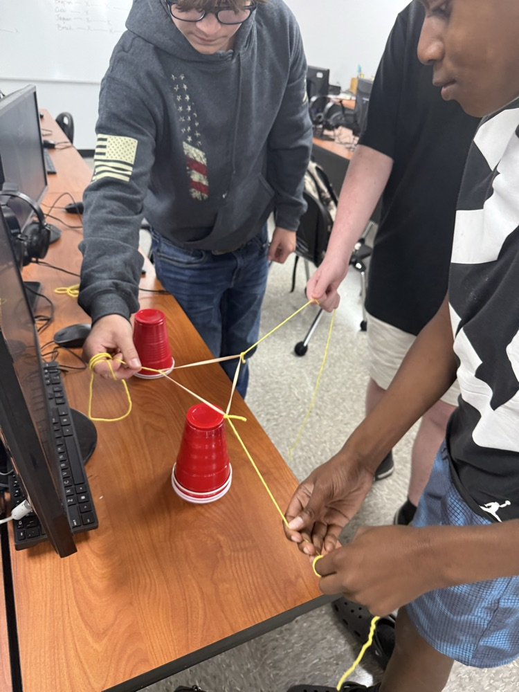 cup stacking exercise