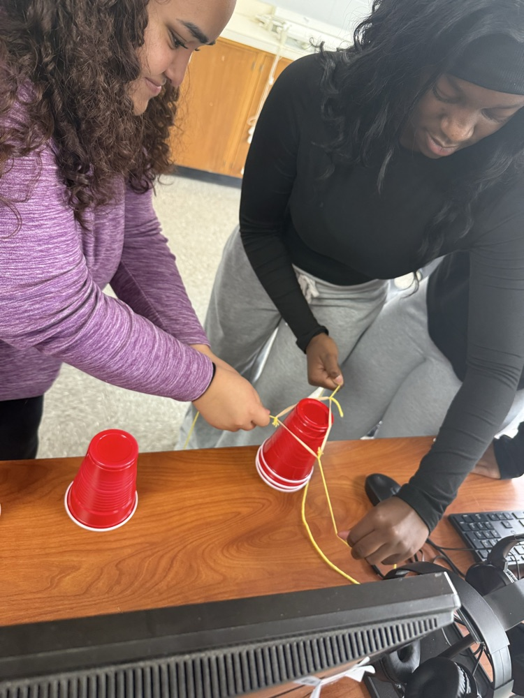 cup stacking exercise