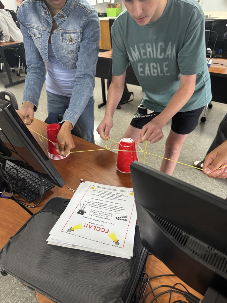 cup stacking exercise