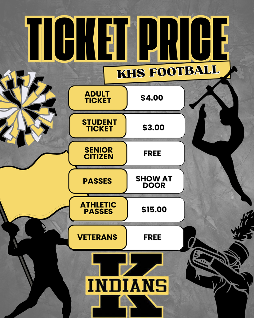 KHS Football Tickets